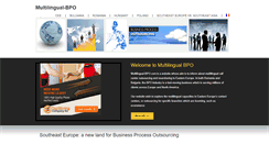 Desktop Screenshot of multilingual-bpo.com